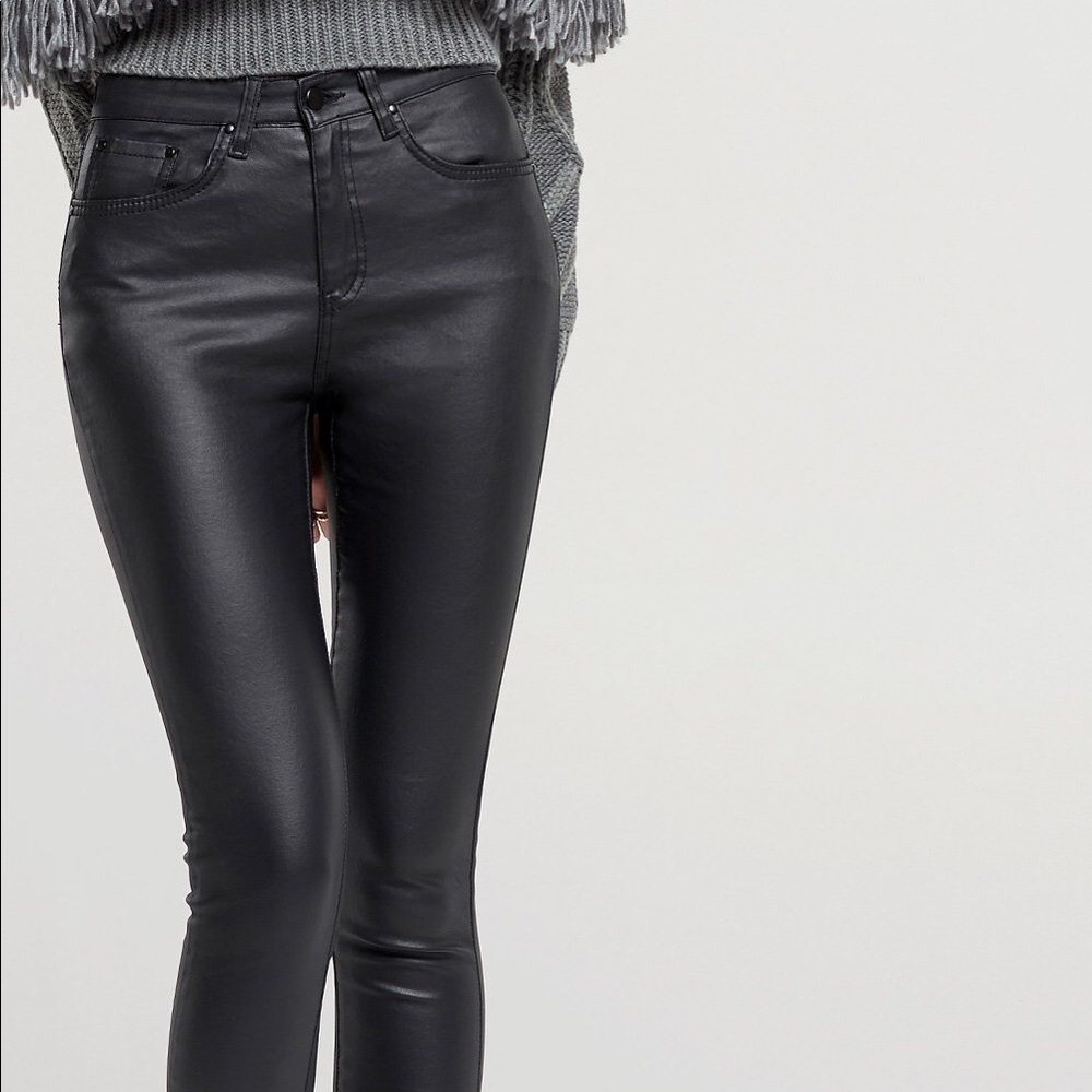 Storets Waxed Black Jeans size 27 - NWT